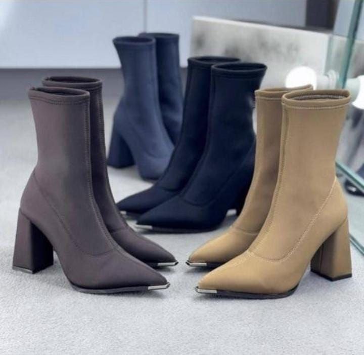 نیمبوت استرچ کشی پاشنه پهن